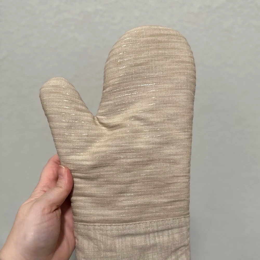 Oven Mitt- Oatmeal Colored